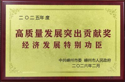 2025年經濟發(fā)展特別功臣獎